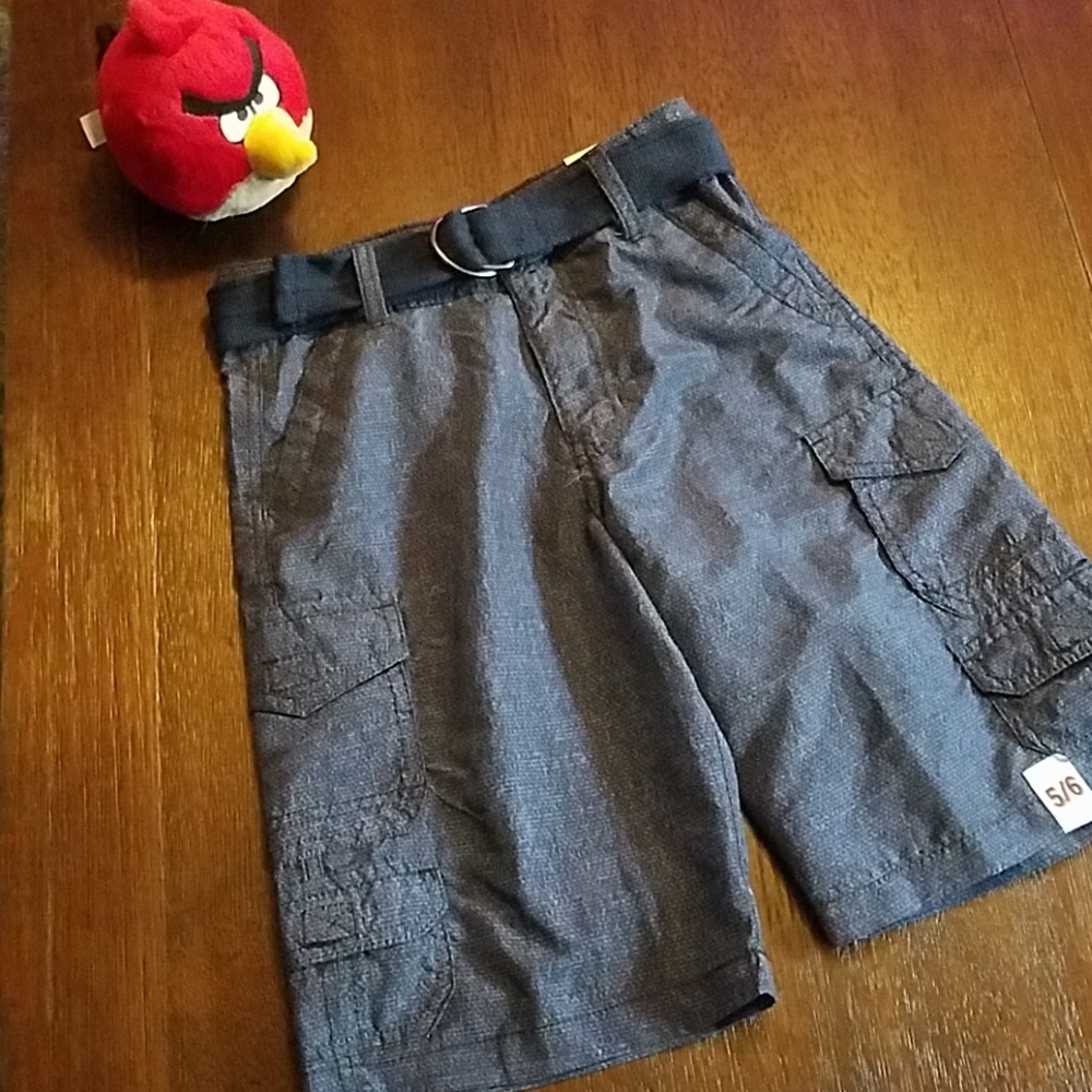 Boys Iron Co. NWT Carago Shorts with Matching Belt - Boy's 5/6